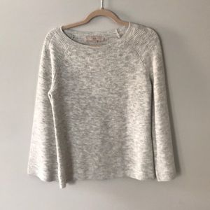 LOFT bell sleeves sweater. Small
